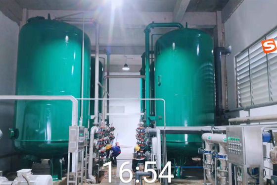 1-2 mm'lik parçacık büyüklüğünde su arıtmada aktif karbonlu su filtri