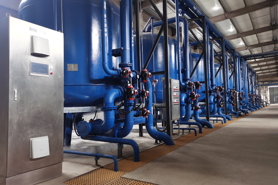 10~15m/H Aktif Karbon Filtresi Atık Suyu Arıtma Kimyasal Kirleticiler Çıkarma