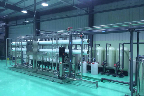 Kayma Yapısı Endüstriyel Tek Aşama RO Sistemi Çözümlü Katı Maddeler